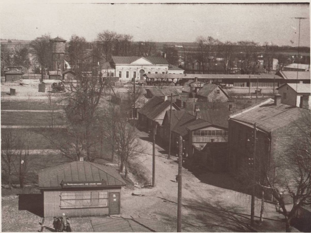Photo: Grand Street in Jõgeva, at the same time railway station