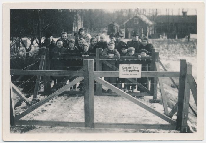 Foto Põgenikelaagris Västervikis 1944