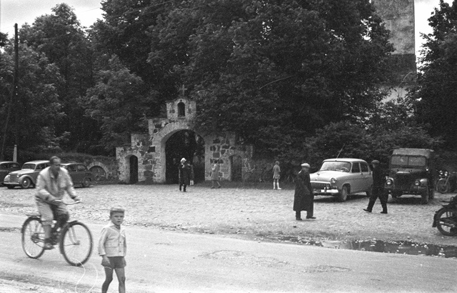 On the cemetery