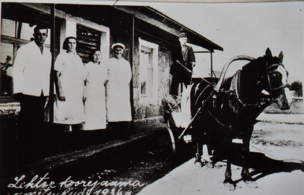 Ambla Milk Association Lehtse choir station