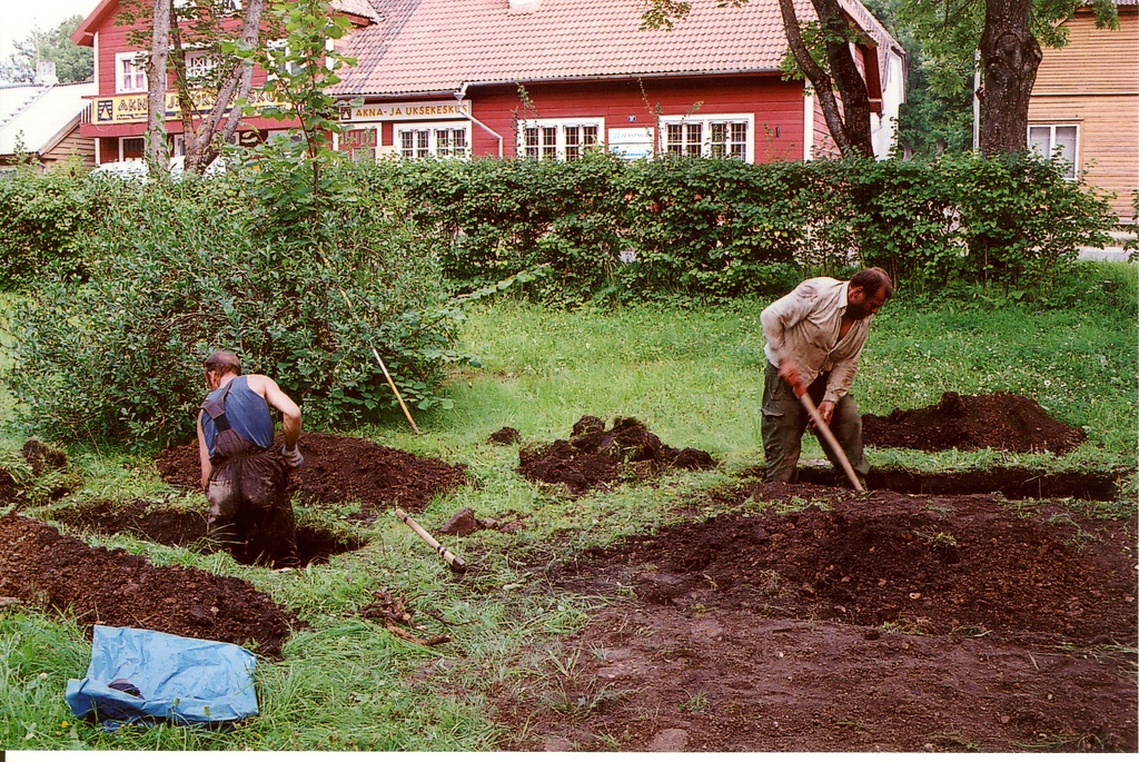 Kaevamised saksa kalmistul