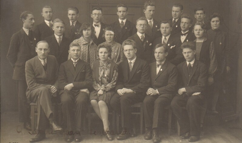 foto Paide koolinoored 1930-ndad