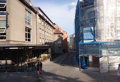 Tallinn, Vana-Posti tänav varemeis. rephoto