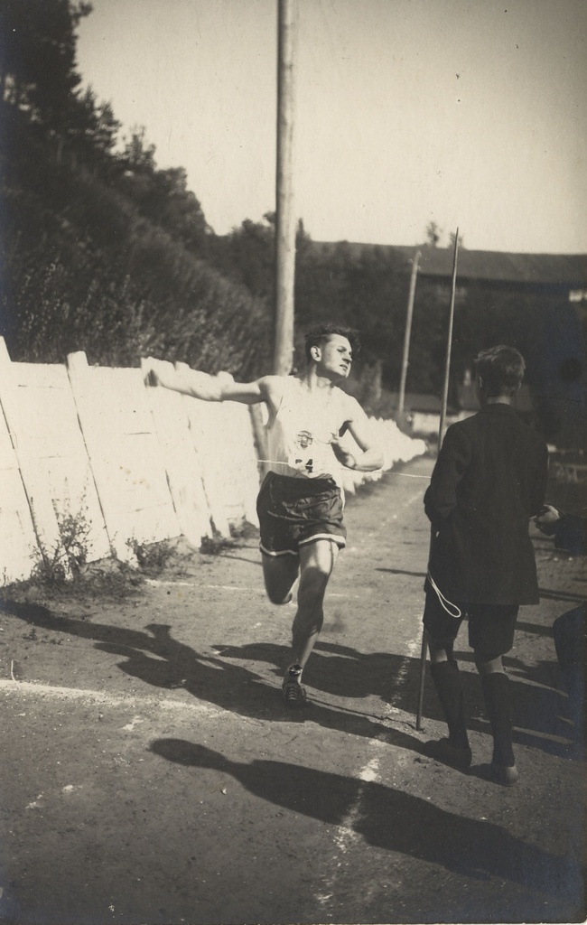 Karl Schütz (Sütis) running 12. In Estonia's front competitions