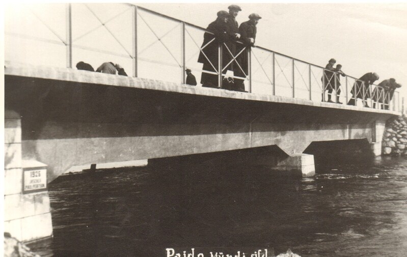 fotokoopia Mündi sild 1930-ndad
