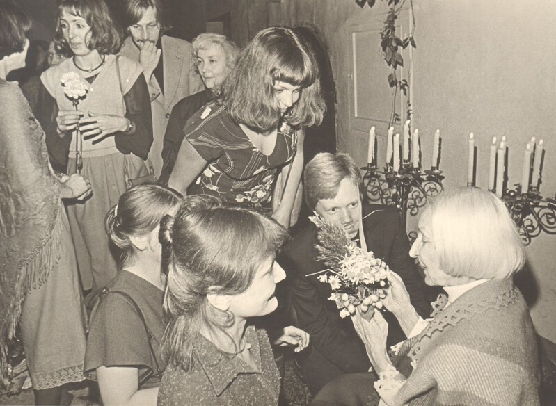 foto Helmi Tohvelmani 80. juubel 1980