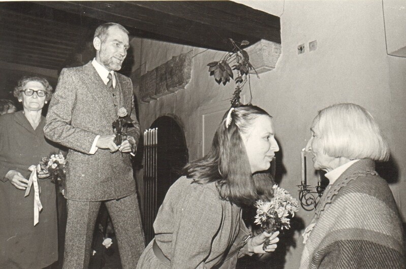 foto Helmi Tohvelmani 80. juubel 1980