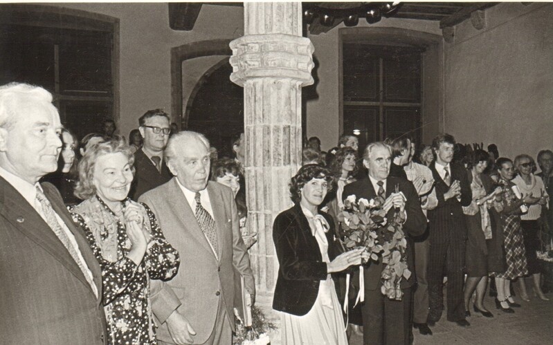 foto Helmi Tohvelmani 80. juubel 1980