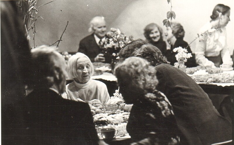 foto Helmi Tohvelmani 80. juubel 1980