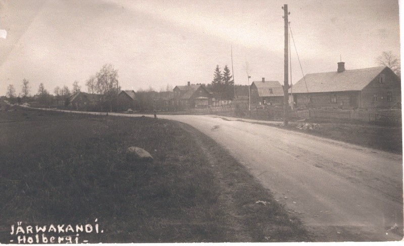 Photo. Järvakandi. View towards Schuller's store