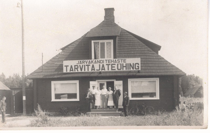 Photo. Järvakandi factories Tarutajaühingu kauplus.