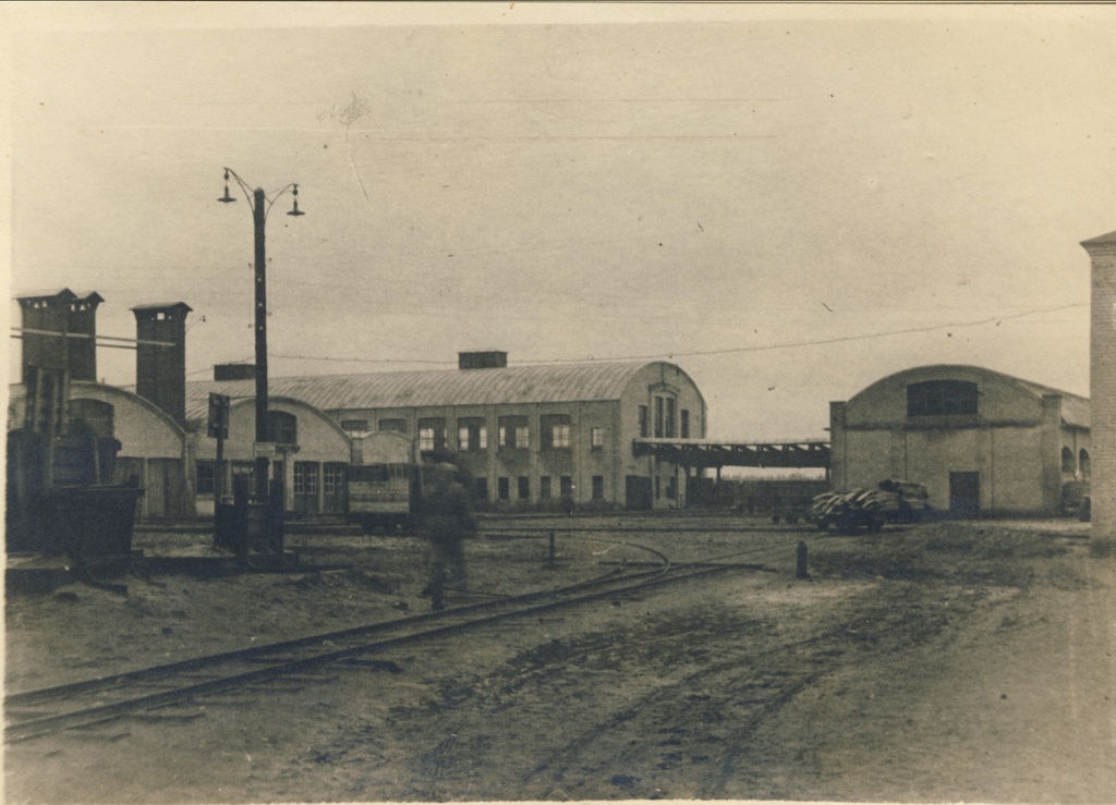 Photo. Järvakandi Tehaste wood industry buildings