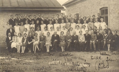 foto koolilõpupilt Paide 1928  duplicate photo
