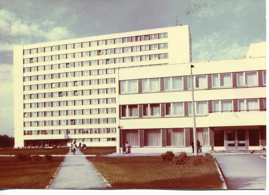 External view of the Republican Port Hospital of Tallinn