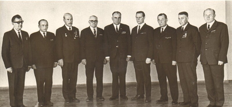 foto Türi sõjaveteranide ansambel 1971