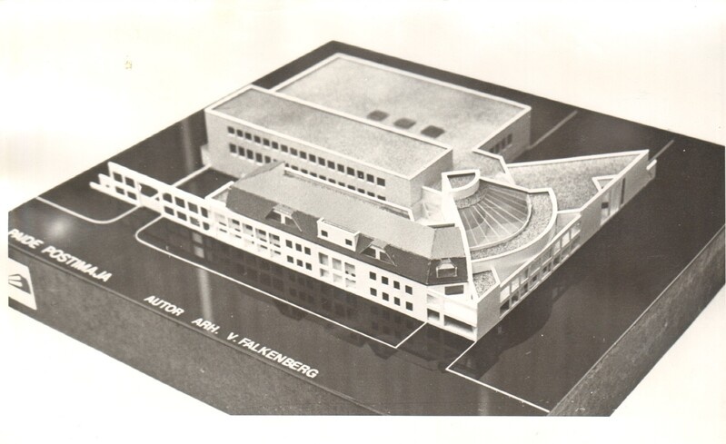 foto Paide Postimaja makett 1994