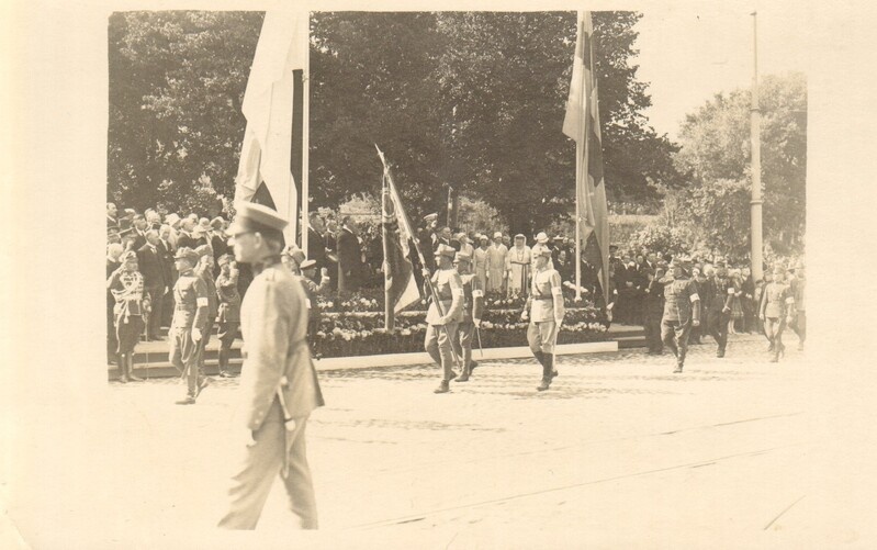 foto Rootsi kuningas Tallinnas 1920