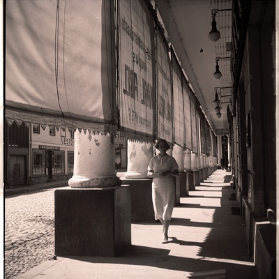 Tartu, view of the cargo court.  duplicate photo