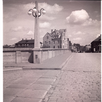 Tartu, view of the bridge.  duplicate photo