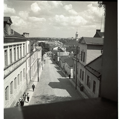 Tartu, view from Inglilla towards the Raekoja square.  similar photo