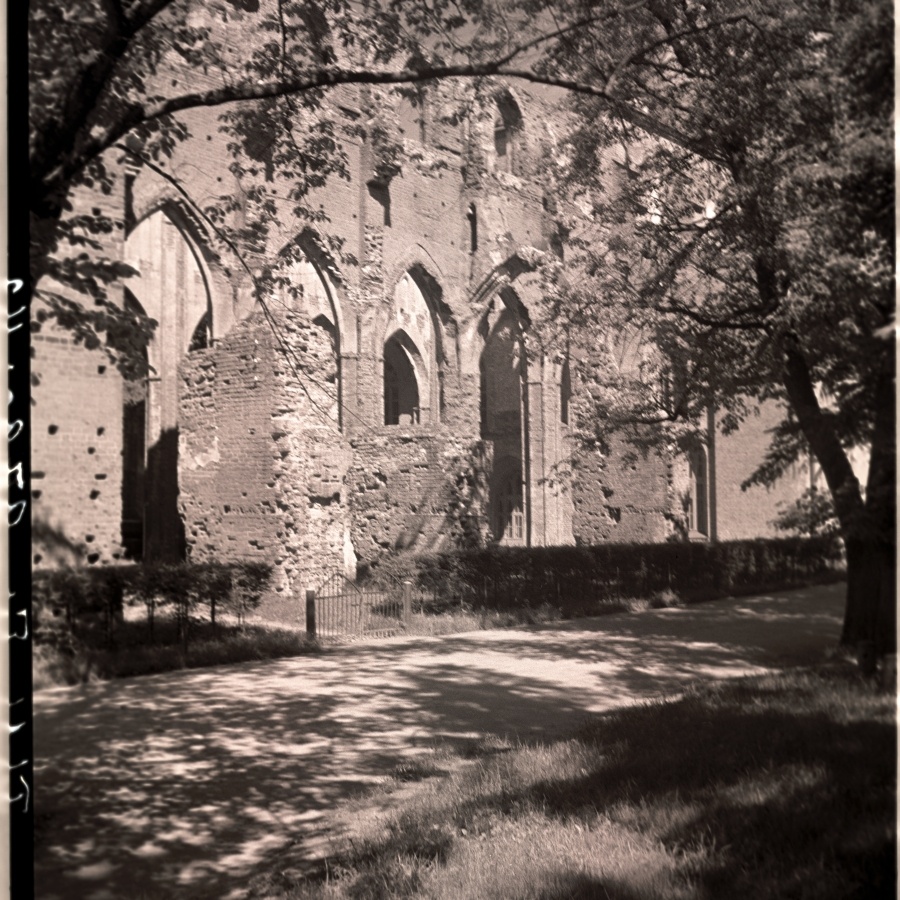Tartu, the ruins of the Toomkirik.