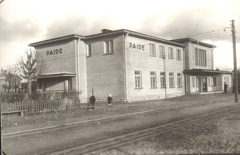 foto Paide Raudteejaam 1938