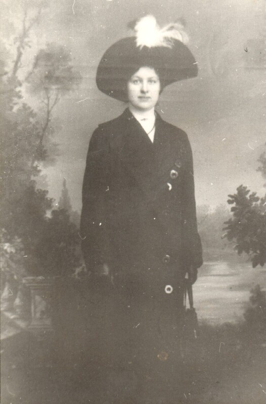 fotokoopia Julius Stephani abikaasa 1910-ndad