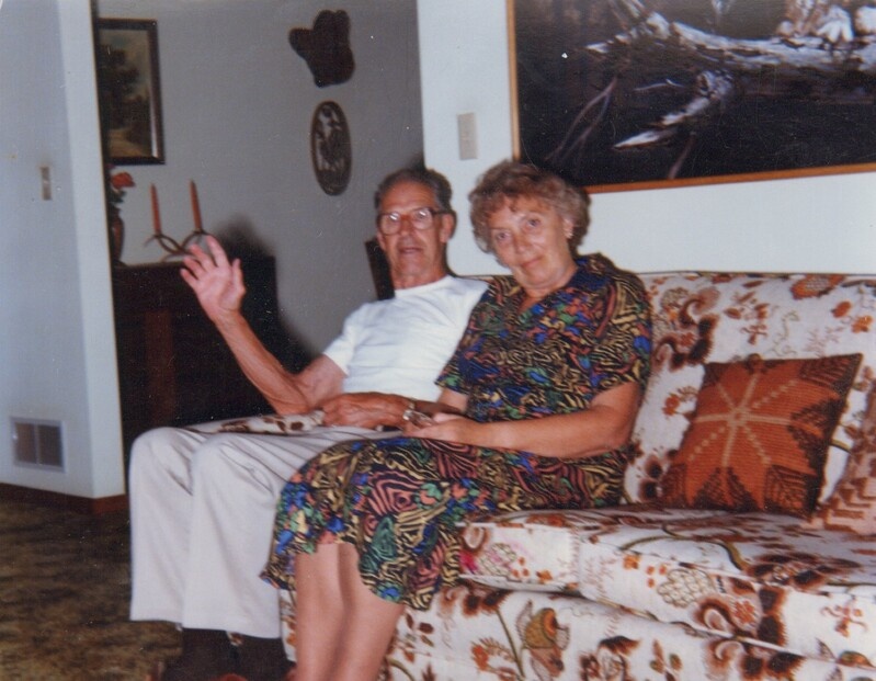 värvifoto Asta Stephan külas Minnesotas 1992