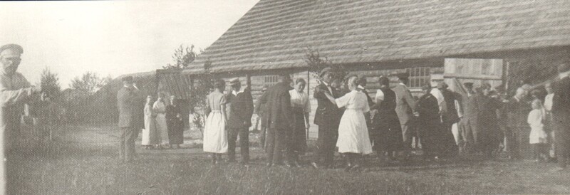 fotokoopia Aliine ja Eduard Mikseri pulmad 1923