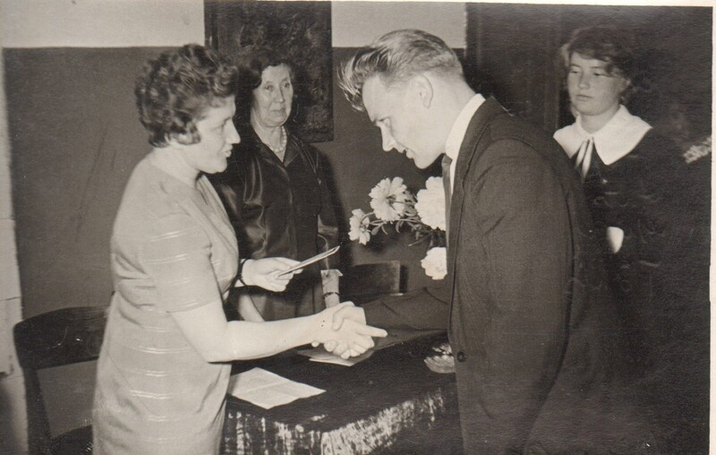 foto Paide Keskkooli lõpetajad 1963