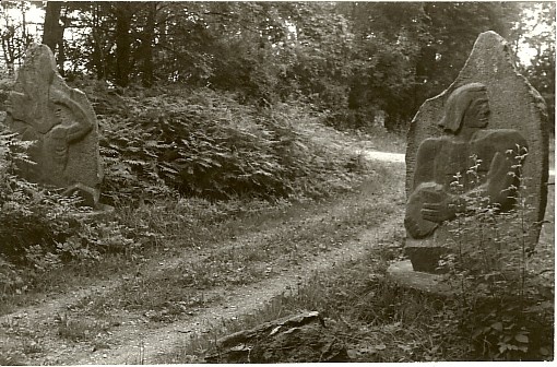 foto, August Rõugu park Villeveres 1984.a.