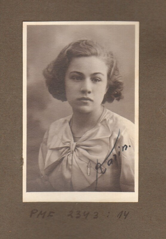 foto, Paide Järvamaa Ühisgümnaasiumi õpilane Karin Trossi Simonlatser 1935