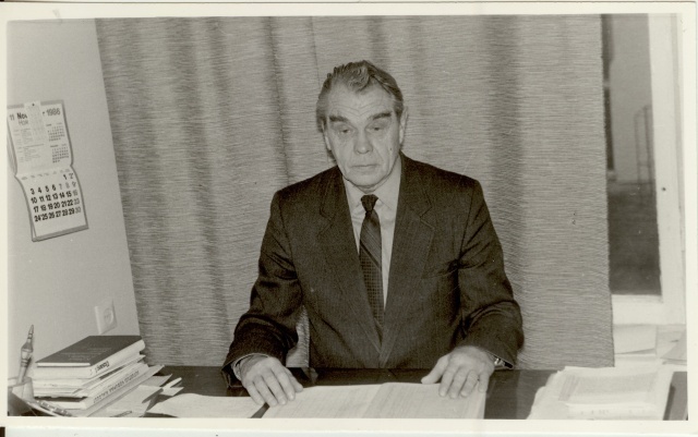 foto Koeru Keskkooli direktor Gunnart-Meelik Rundu 1980-ndad