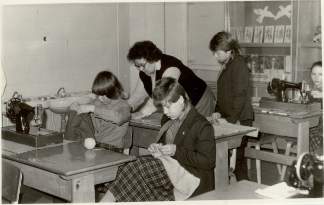 foto Koeru Keskkooli õpetaja Aili Reinut 1980-ndad