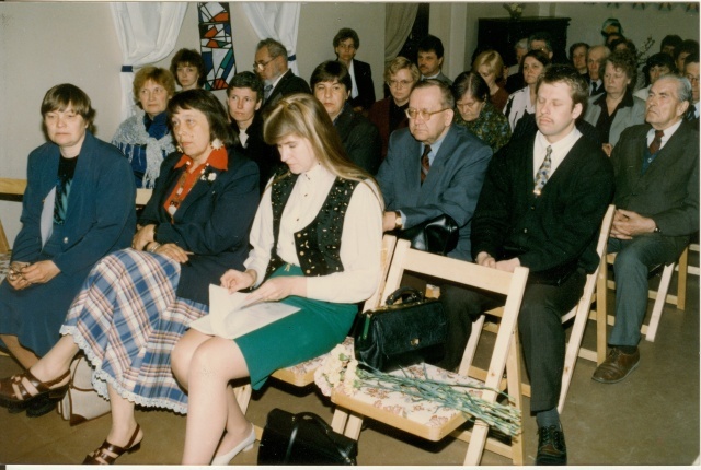 värvifoto muuseumipäeva tähistamine Järvamaa Muuseumis 1997