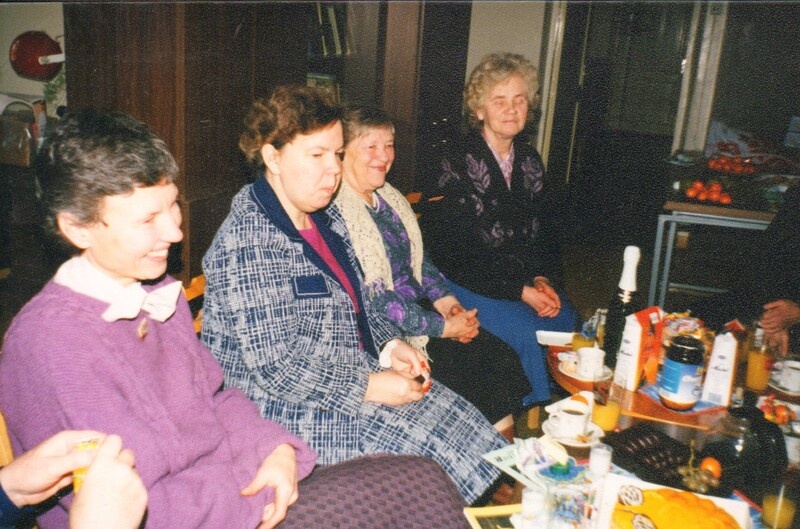 värvifoto jõulupidu Järvamaa Muuseumis 1996