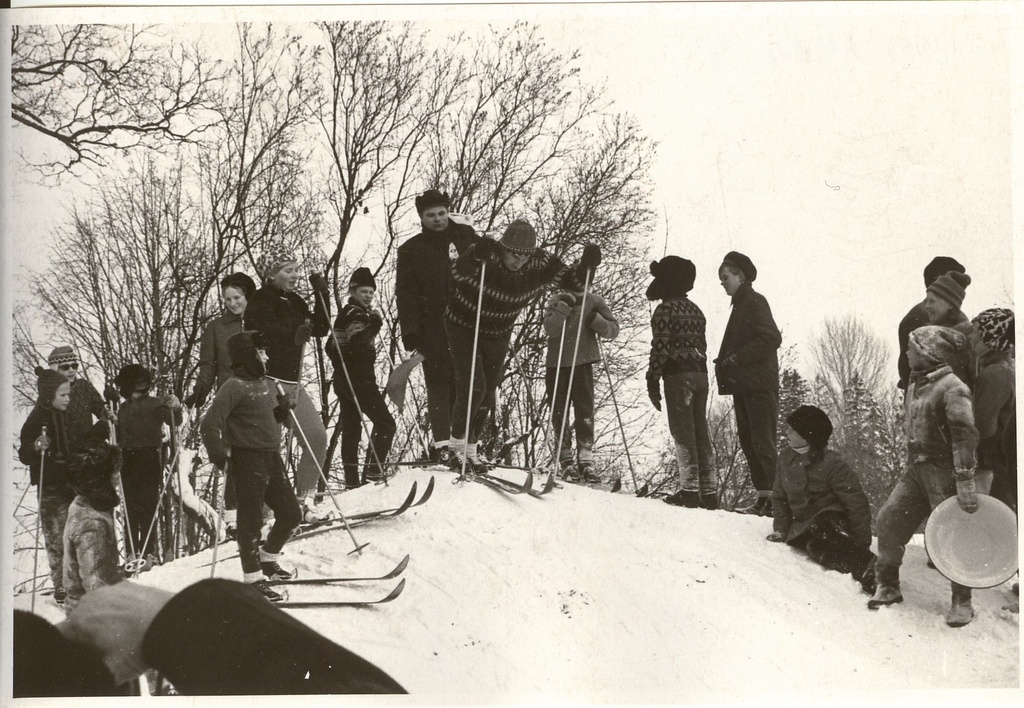 foto, Paide linna vastlapäev 1969.a.