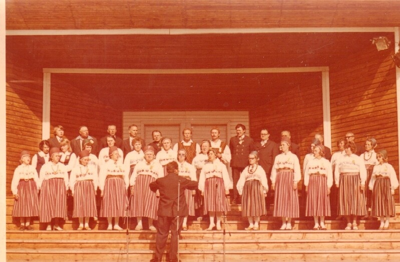 foto, Aravete taidlejate päev 1978.a.