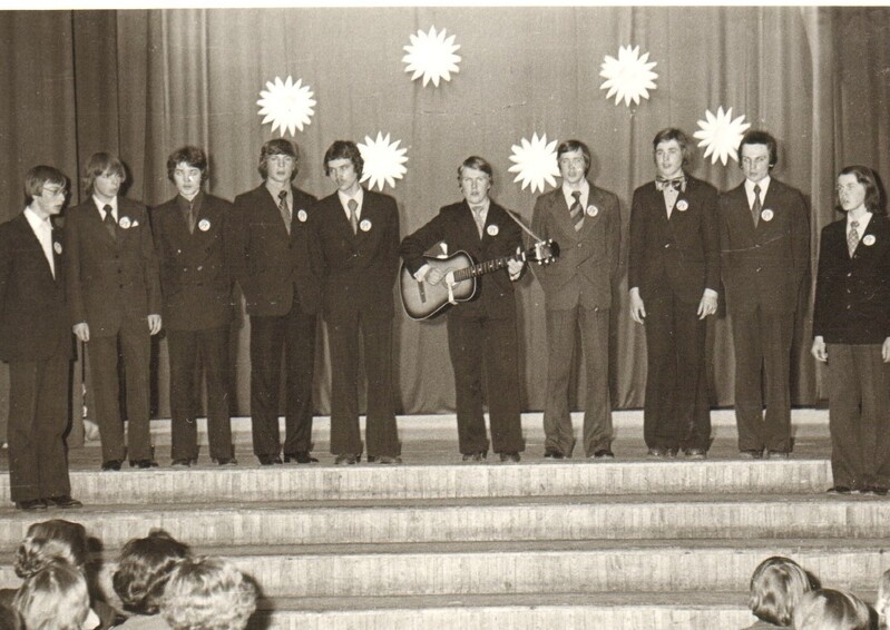 foto Paide 3.Keskkooli kevadpidu 1978