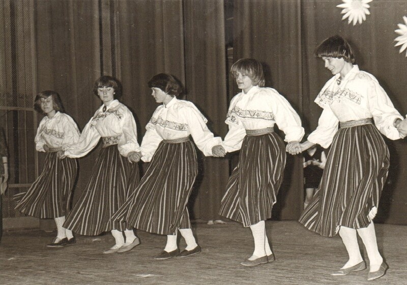 foto Paide 3.Keskkooli kevadpidu 1978