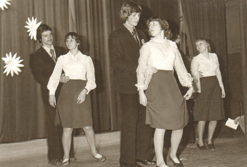 foto Paide 3.Keskkooli kevadpidu 1978