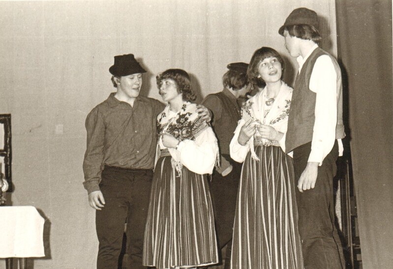 foto Paide 3.Keskkooli kevadpidu 1978