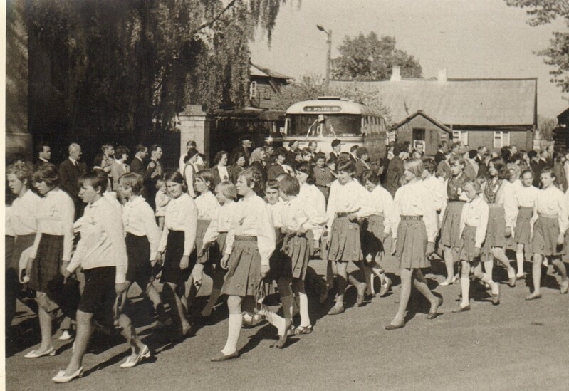 foto Paide rajooni laulupäev 1969