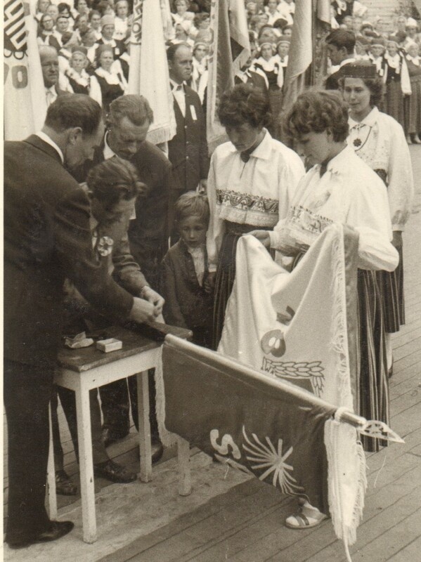 foto Paide rajooni laulupäev 1969