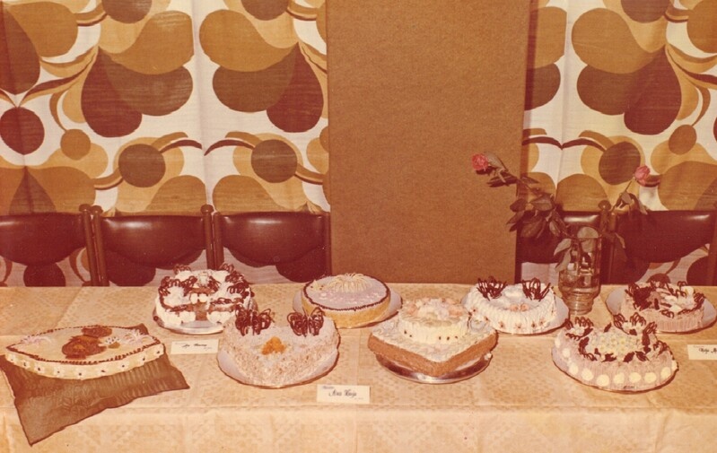 foto ÜTE Ühenduse kondiitrite võistlustööd Paide 1978