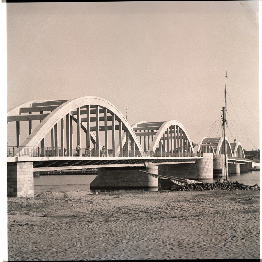 Pärnu, arch bridge.