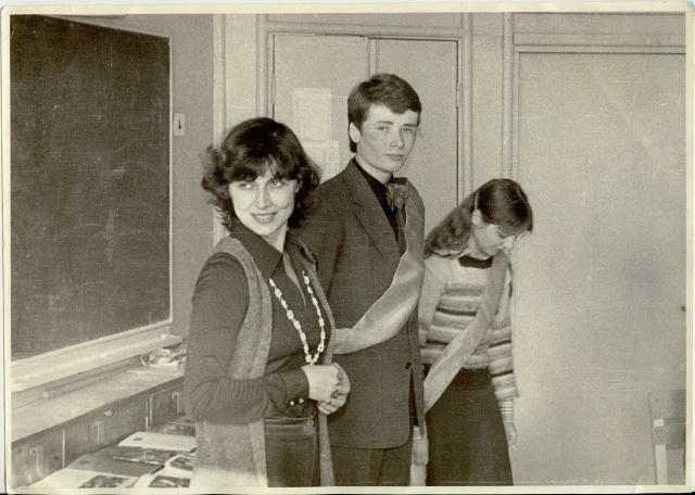 foto Hele-Reet Helenurm Paide I KK Teatriklubis 1981