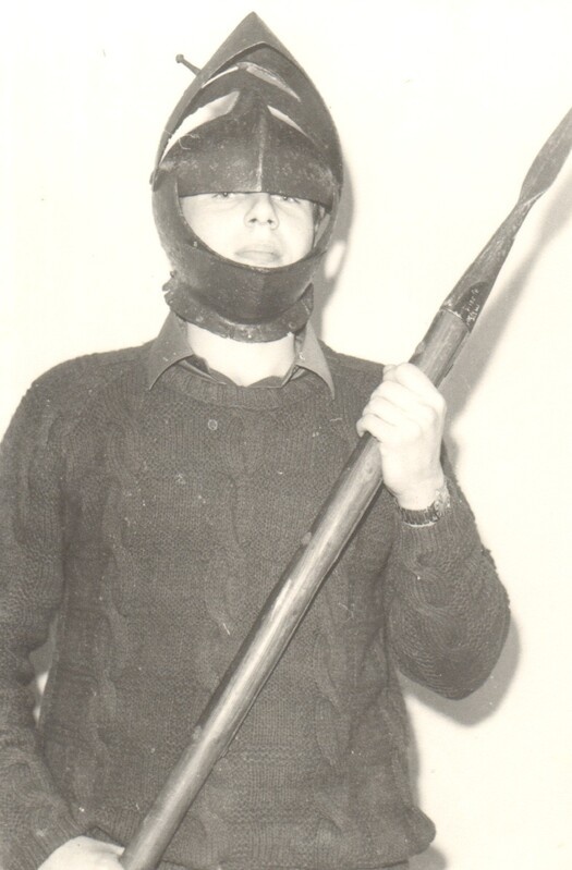 foto Kalle Leht raudkiivriga 1982