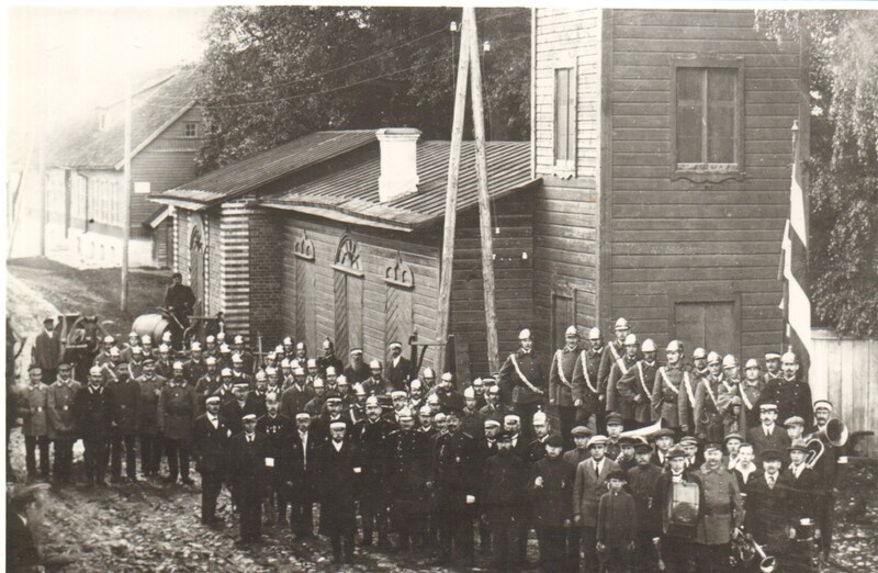 foto Paide tuletõrjujad 1930-ndad