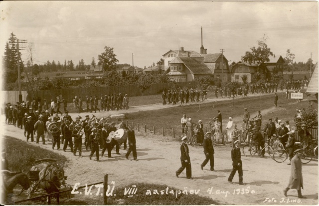 foto EVTÜ aastapäev Esnas 1935